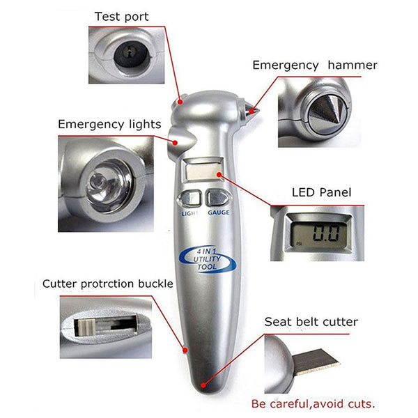 Auto Tire Gauge Tyre Meter Pressure