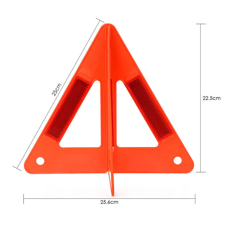 Emergency Reflective Triangle Folding