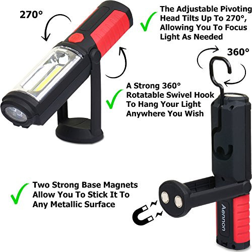 Emergency Auto Flashlight Camping