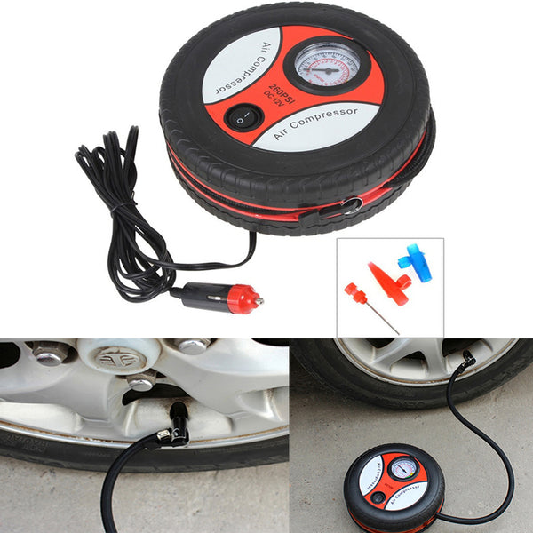 Mini Car Auto Inflator Electric Air Compressor